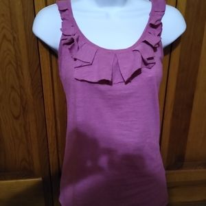 Pink tank top small
